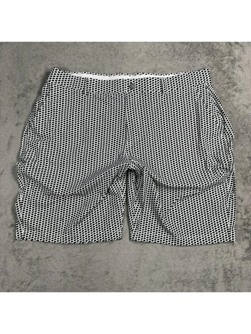 Redvanly Hanover Shorts Mens XXL Nylon Stretch Golf Performance Pull-On Geometri
